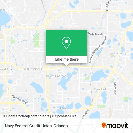 Navy Federal Credit Union map