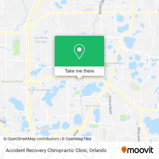 Mapa de Accident Recovery Chiropractic Clinic