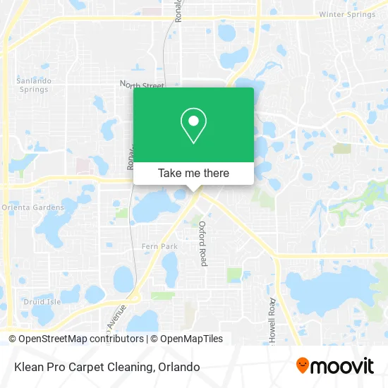 Klean Pro Carpet Cleaning map