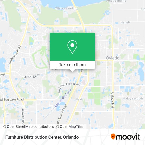 Furniture Distribution Center map