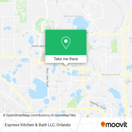 Express Kitchen & Bath LLC map