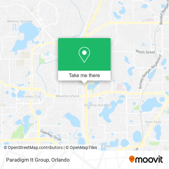 Mapa de Paradigm It Group