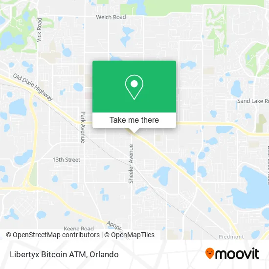 Libertyx Bitcoin ATM map
