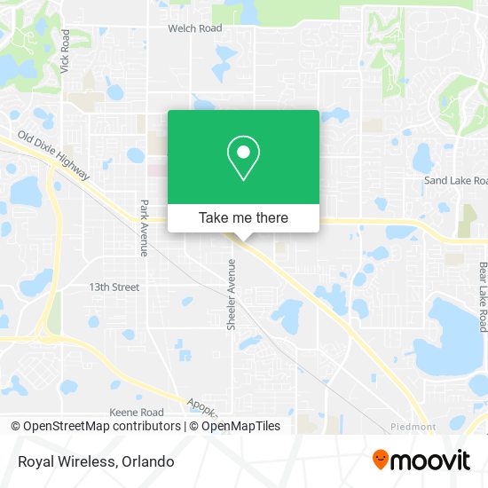 Royal Wireless map