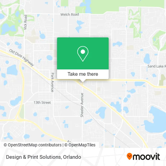 Design & Print Solutions map