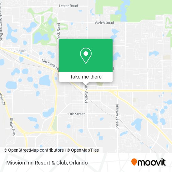 Mission Inn Resort & Club map