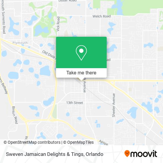 Mapa de Sweven Jamaican Delights & Tings