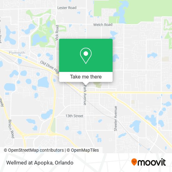 Mapa de Wellmed at Apopka