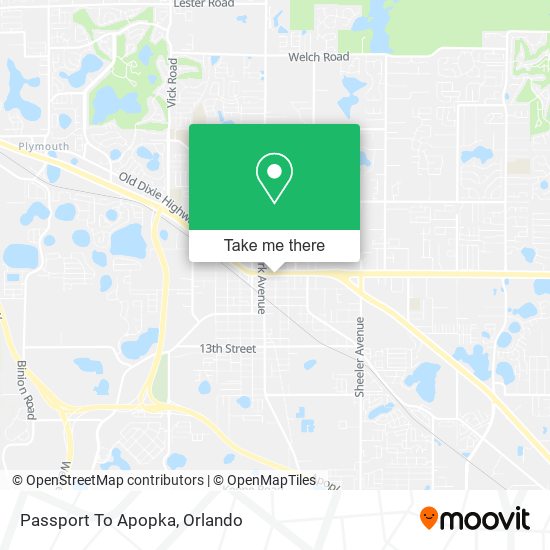 Mapa de Passport To Apopka