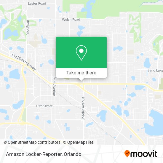 Amazon Locker-Reporter map