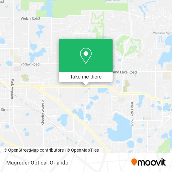 Mapa de Magruder Optical