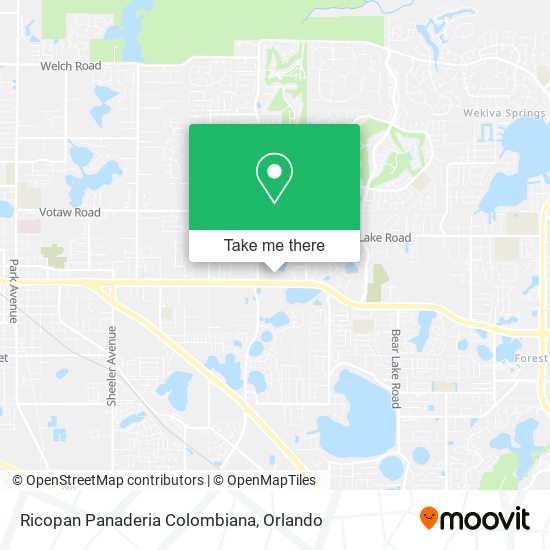 Ricopan Panaderia Colombiana map