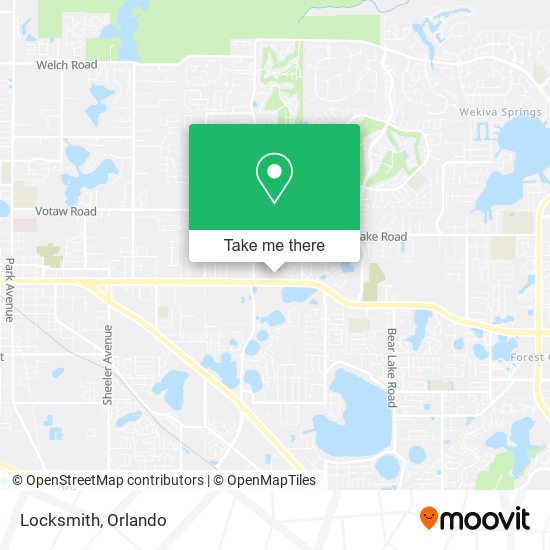 Mapa de Locksmith