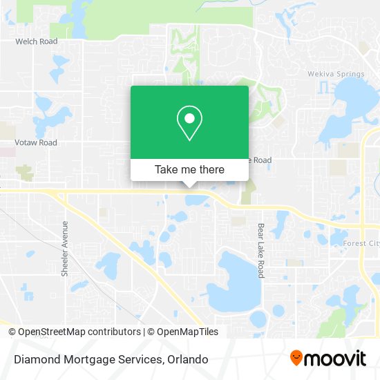 Mapa de Diamond Mortgage Services