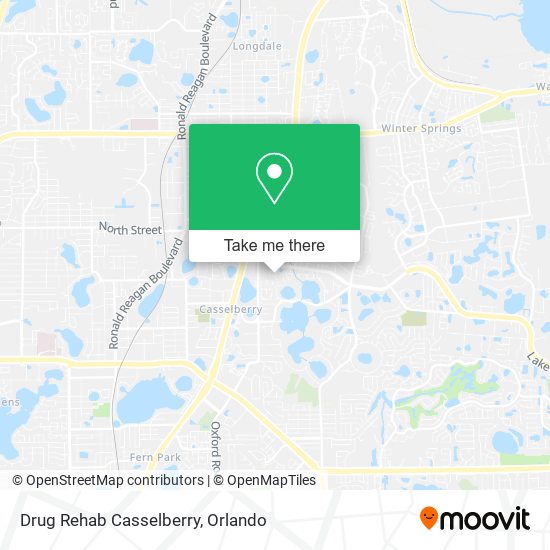 Mapa de Drug Rehab Casselberry