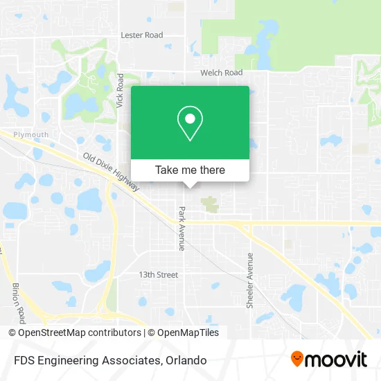 Mapa de FDS Engineering Associates