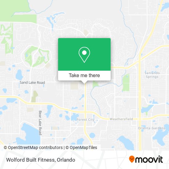 Wolford Built Fitness map