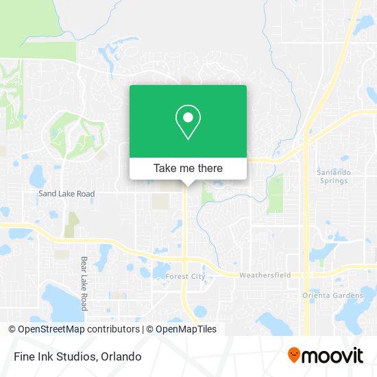Mapa de Fine Ink Studios