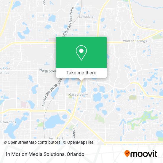 Mapa de In Motion Media Solutions