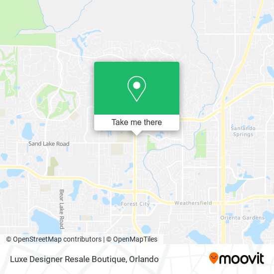 Luxe Designer Resale Boutique map