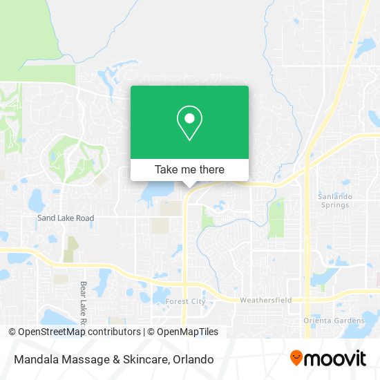 Mandala Massage & Skincare map