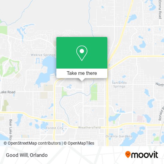 Mapa de Good Will