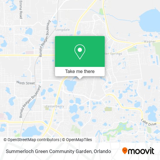 Mapa de Summerloch Green Community Garden