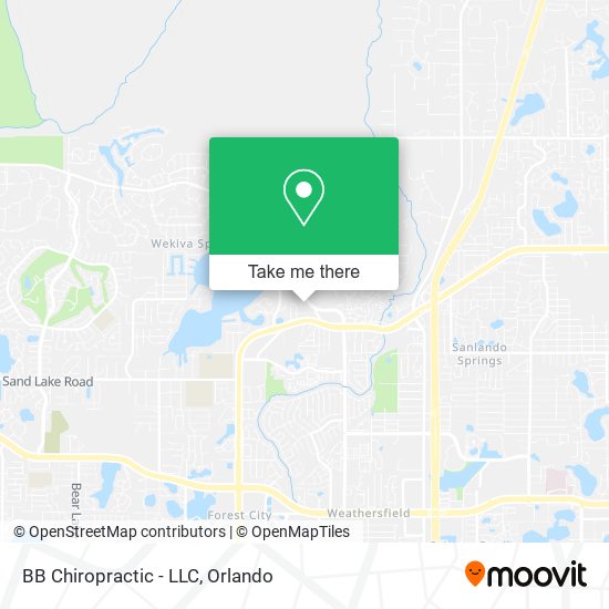 BB Chiropractic - LLC map