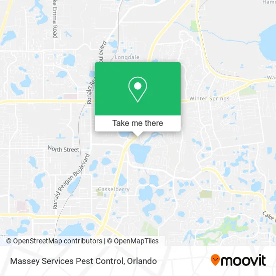 Massey Services Pest Control map