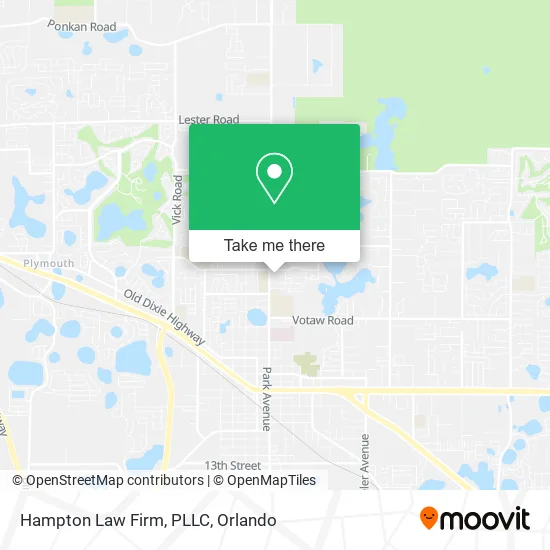 Hampton Law Firm, PLLC map