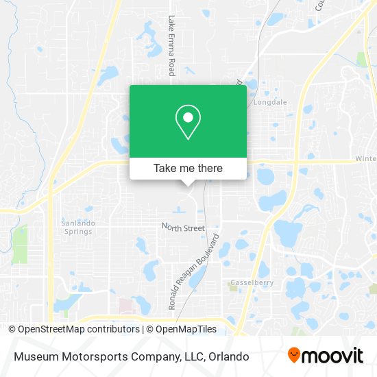 Museum Motorsports Company, LLC map