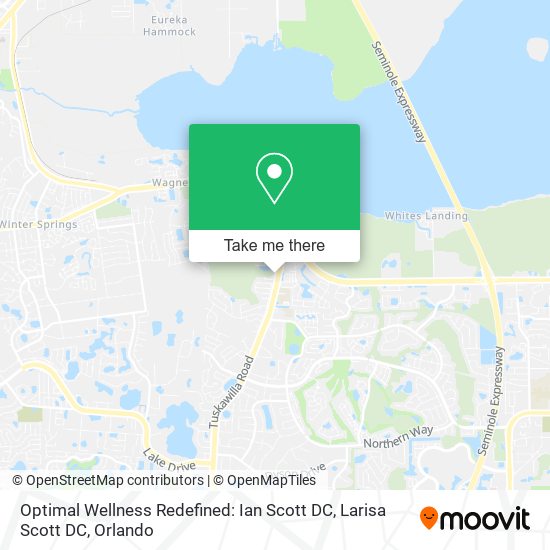 Optimal Wellness Redefined: Ian Scott DC, Larisa Scott DC map