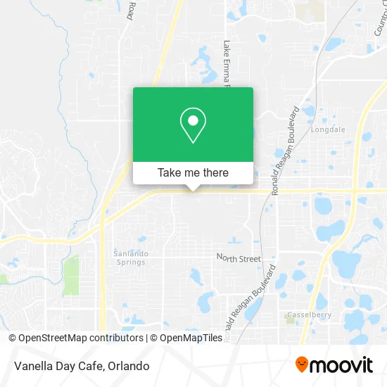 Vanella Day Cafe map