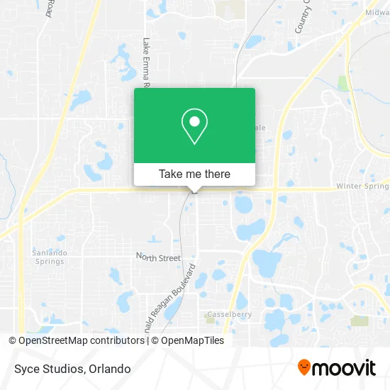 Syce Studios map