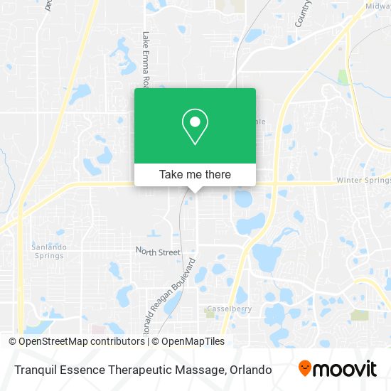 Mapa de Tranquil Essence Therapeutic Massage