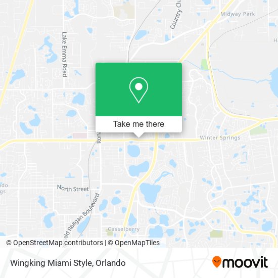 Mapa de Wingking Miami Style