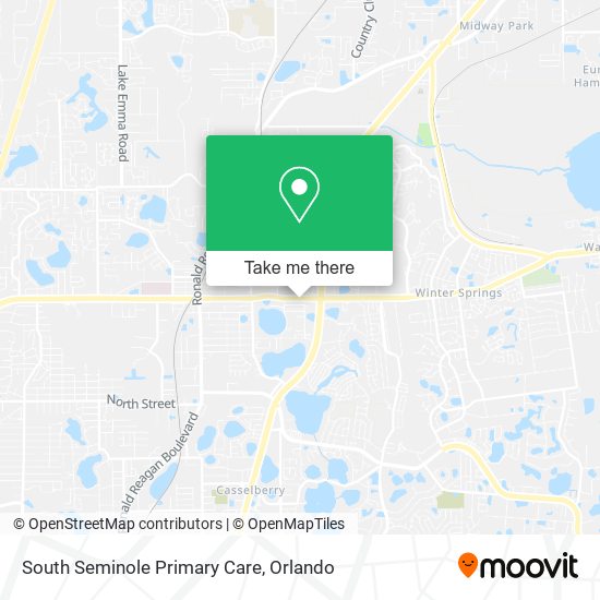 Mapa de South Seminole Primary Care