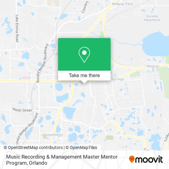 Music Recording & Management Master Mentor Program map