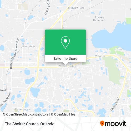 Mapa de The Shelter Church