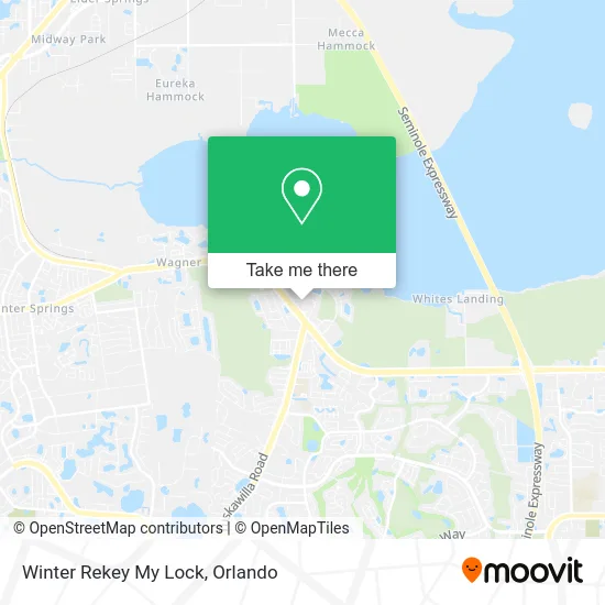 Winter Rekey My Lock map