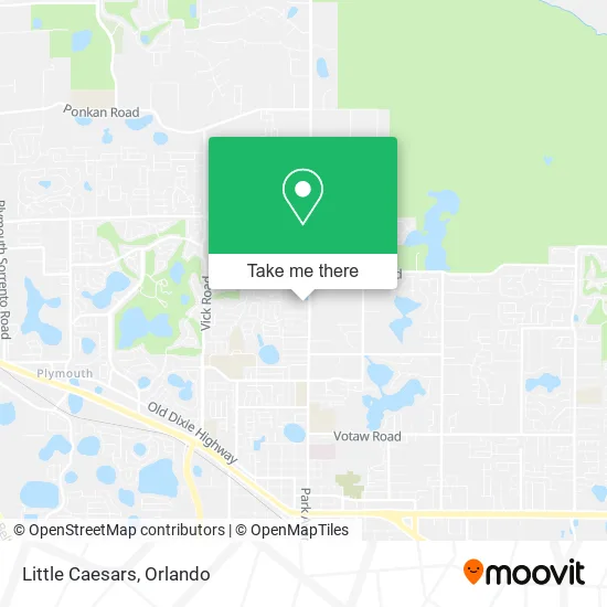 Mapa de Little Caesars