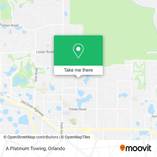 Mapa de A Platinum Towing