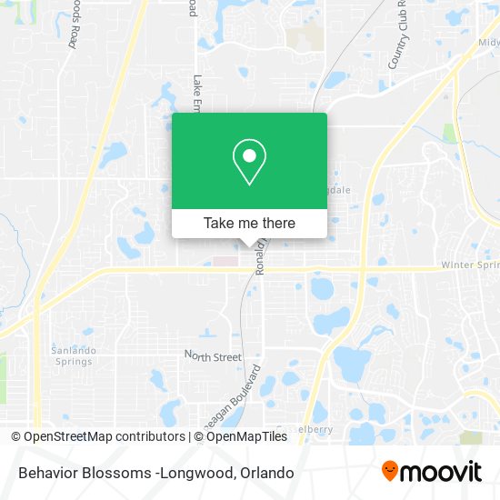 Behavior Blossoms -Longwood map