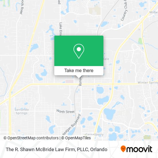 The R. Shawn McBride Law Firm, PLLC map