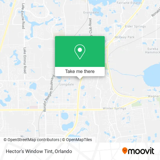Hector's Window Tint map