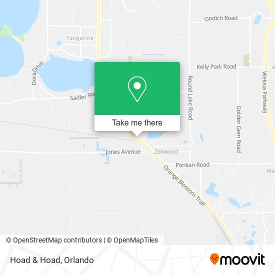 Hoad & Hoad map