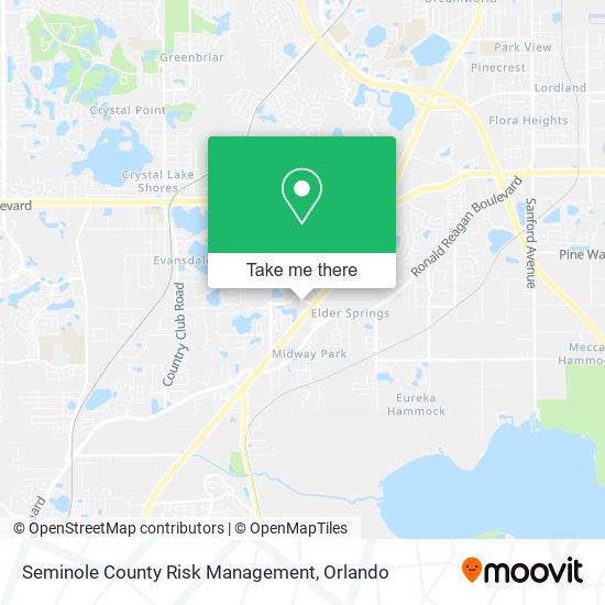 Seminole County Risk Management map