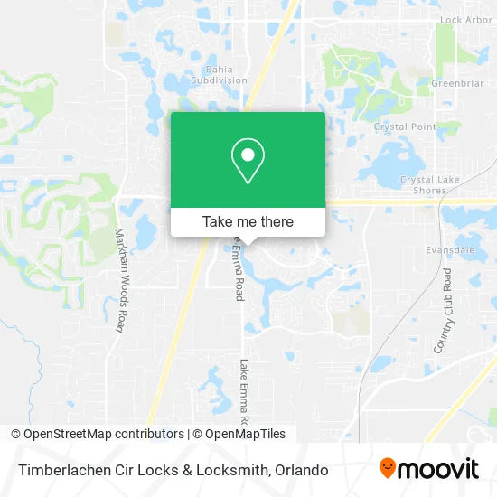 Timberlachen Cir Locks & Locksmith map