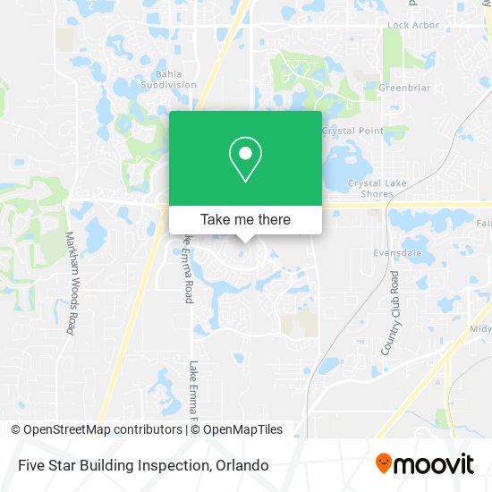 Mapa de Five Star Building Inspection
