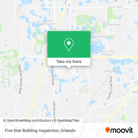 Five Star Building Inspection map